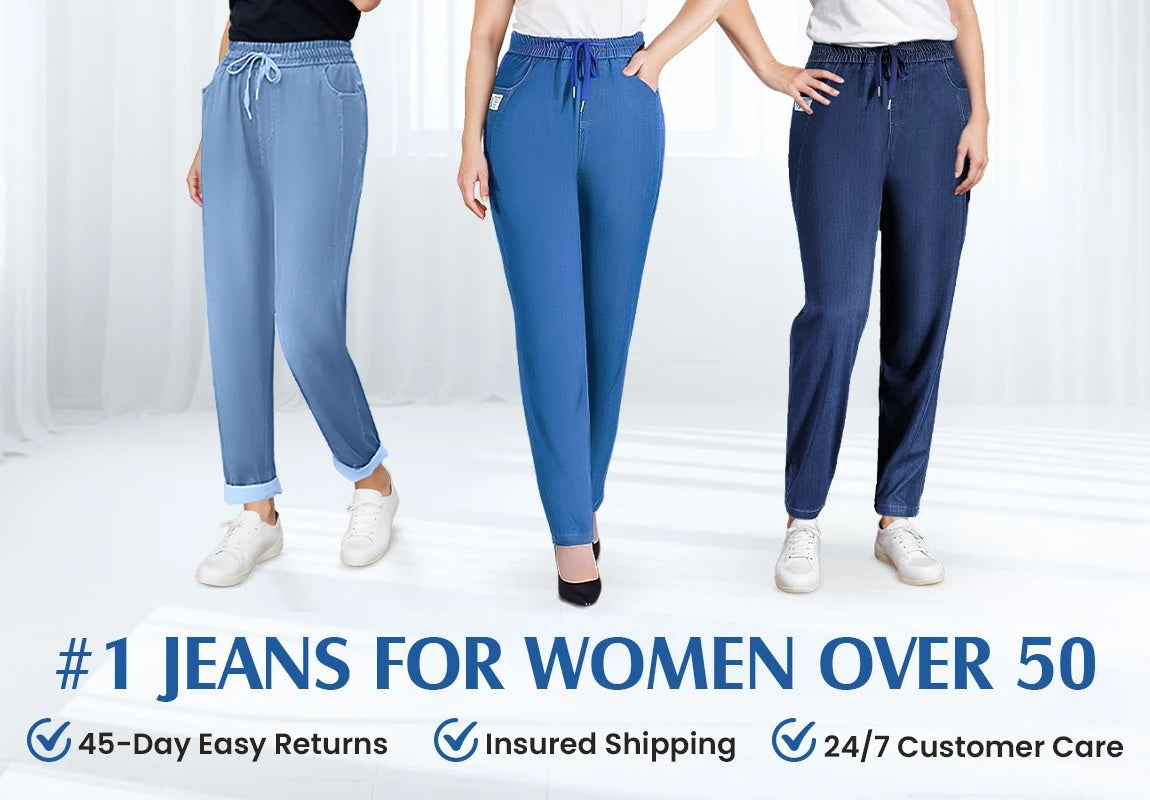 ComfiJeans High Waist Ultra-Stretch Mom Jeans