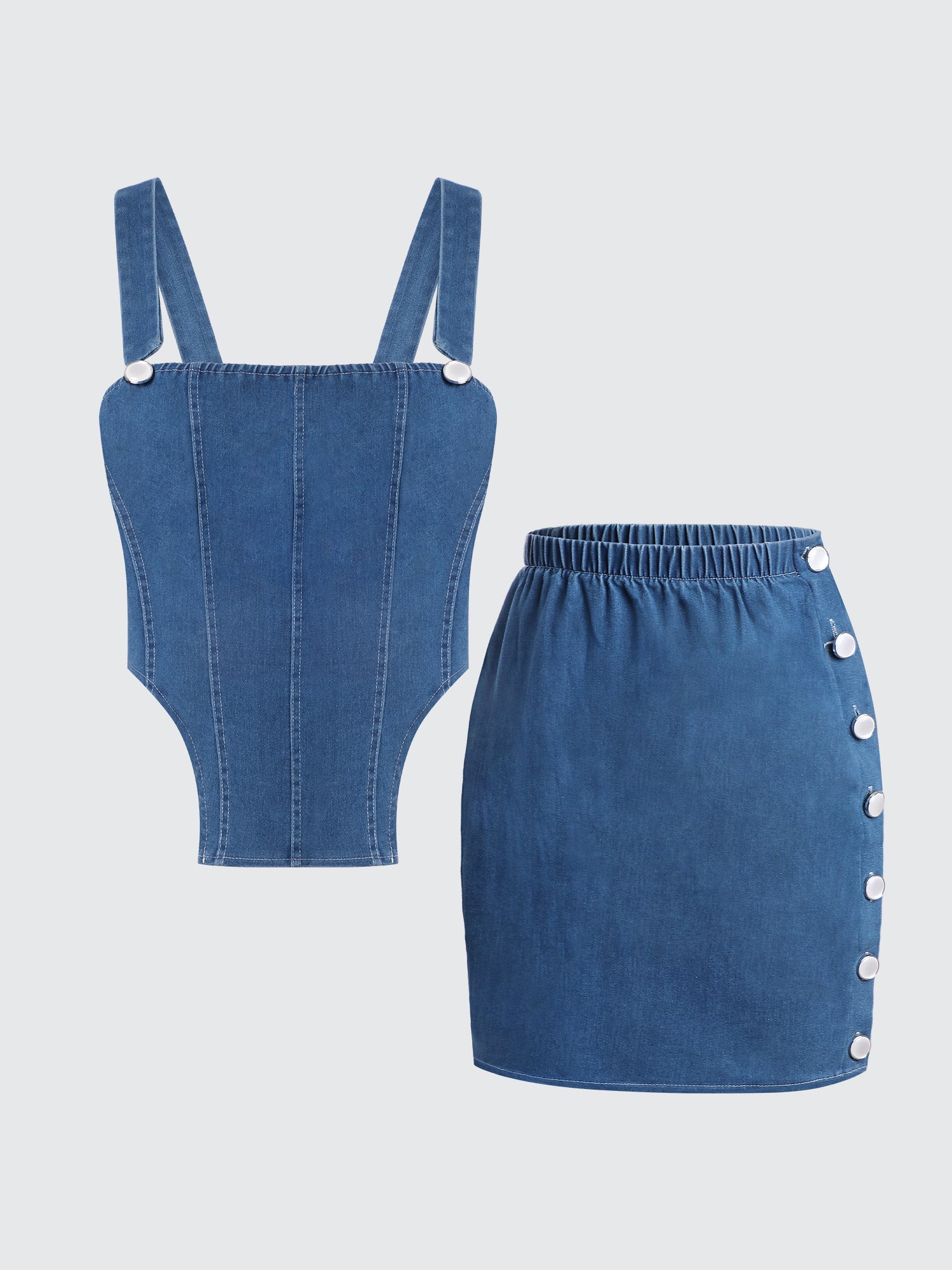 Denim Tube Set