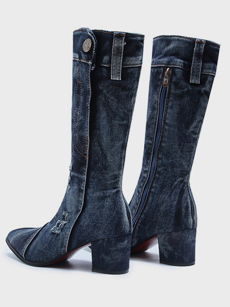 DenimRogue Boots