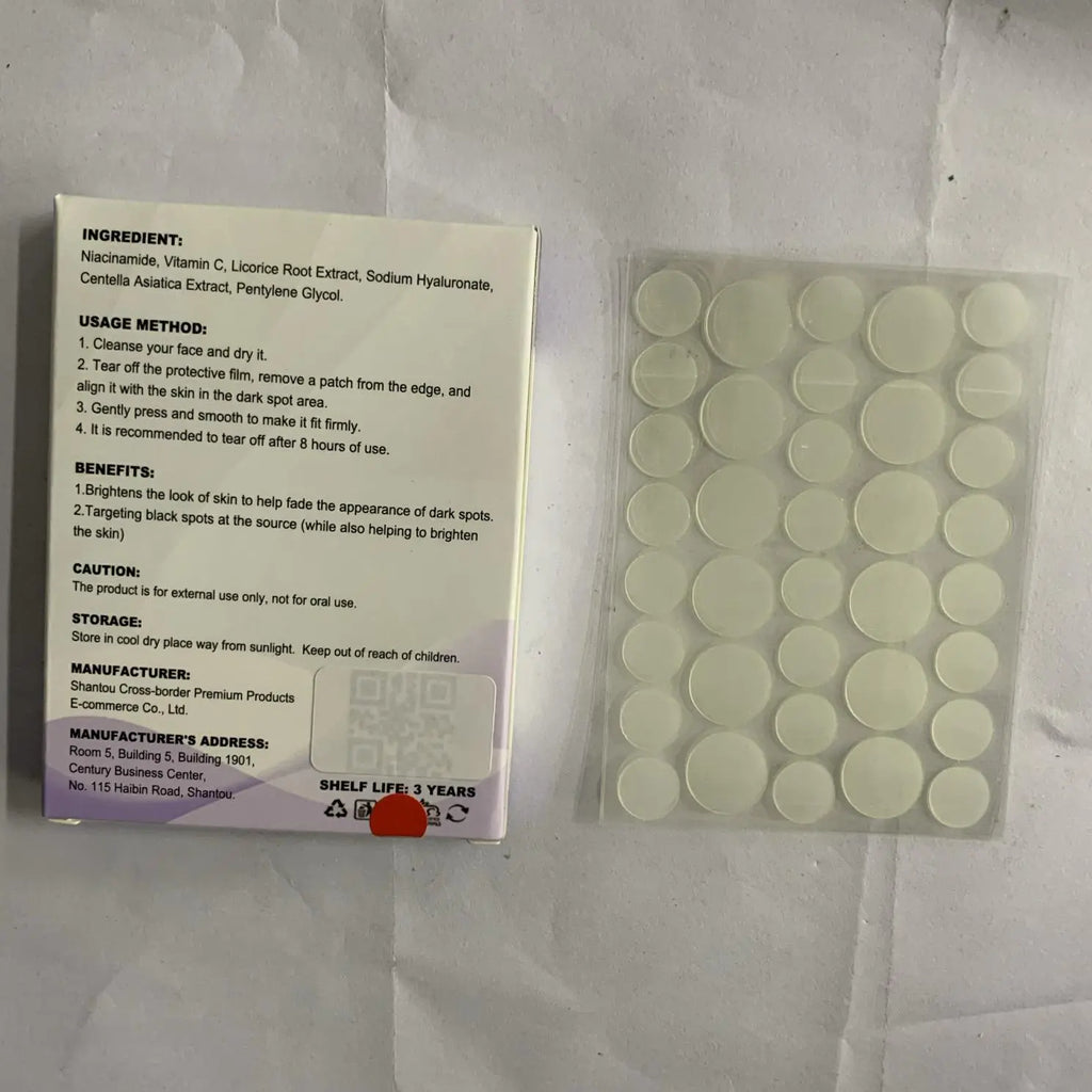 Dark Spot Removal Patch, Lightening Face Dark Spots Melasma Spots Melanin Moisturizing Whitening Skin Spot Patch
