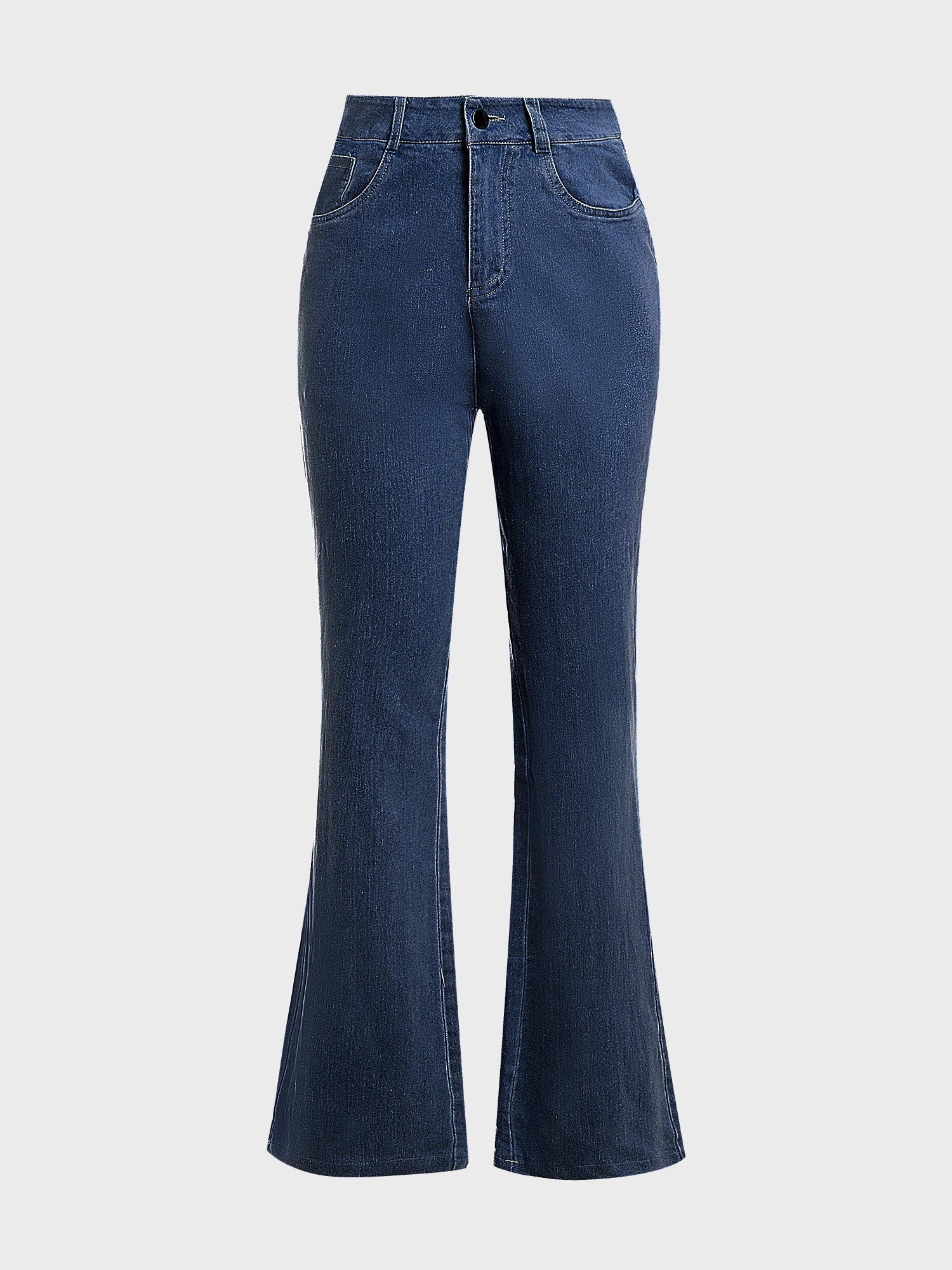 Summer Ultra High Rise Stretch Flare Jeans