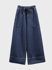 Plus Wide-Leg Denim