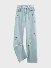 Antique Embroidered Jeans