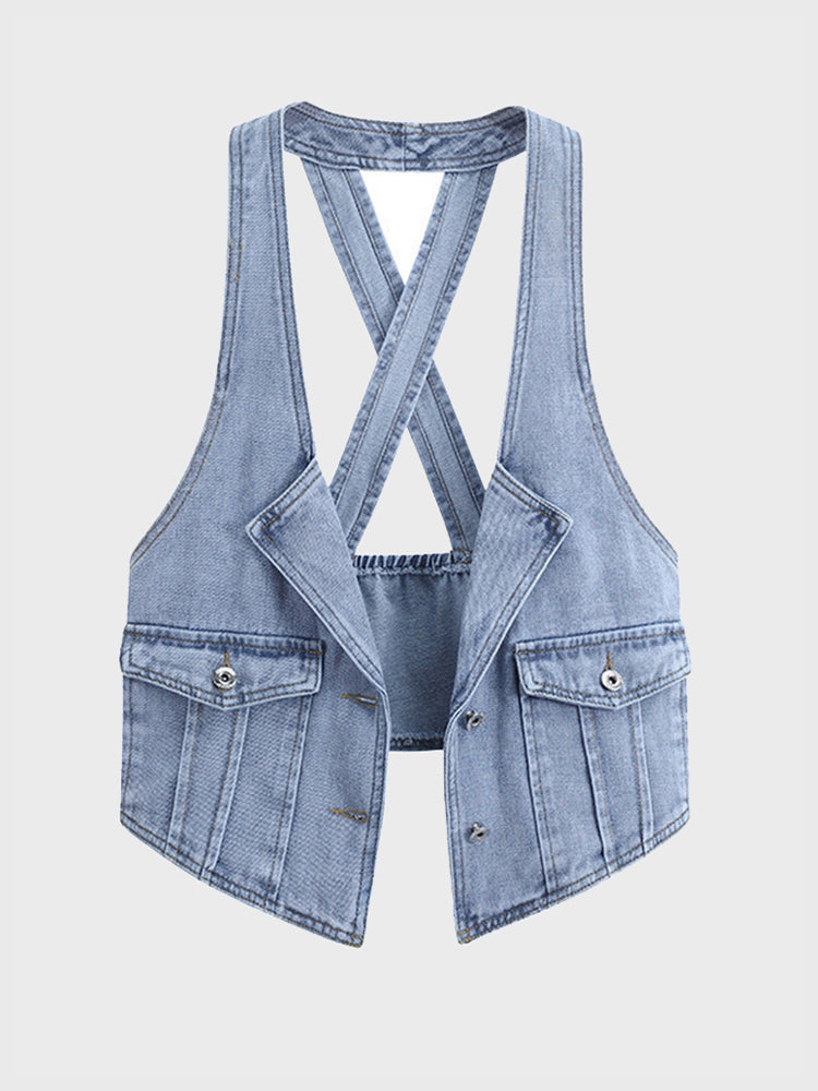 Chanel Denim Vest