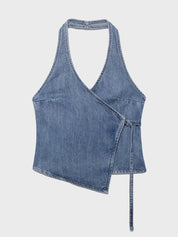 Denim Halter Camisole