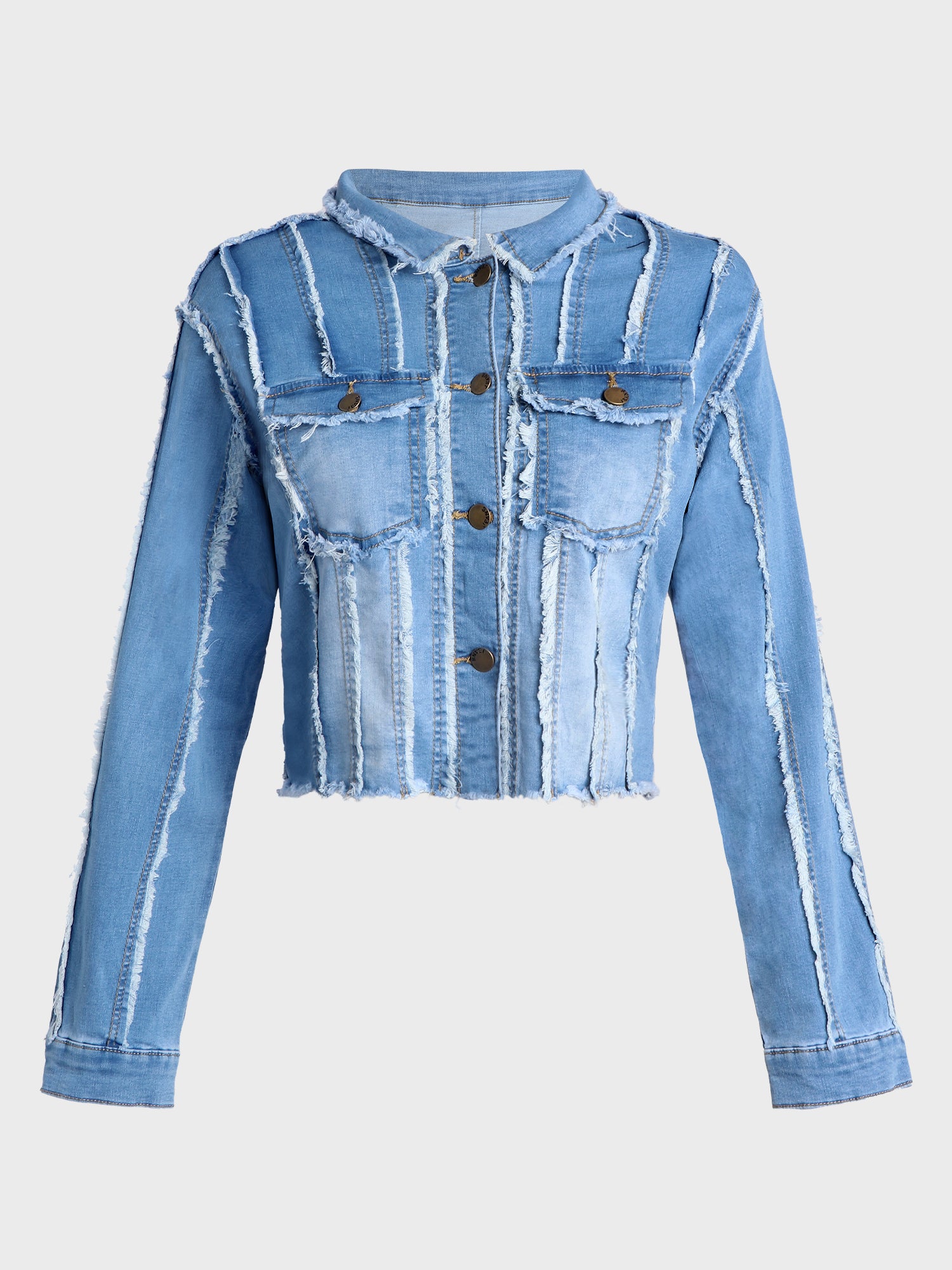 Autumn Denim Long Sleeve Jacket