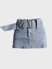 Halter Denim Set