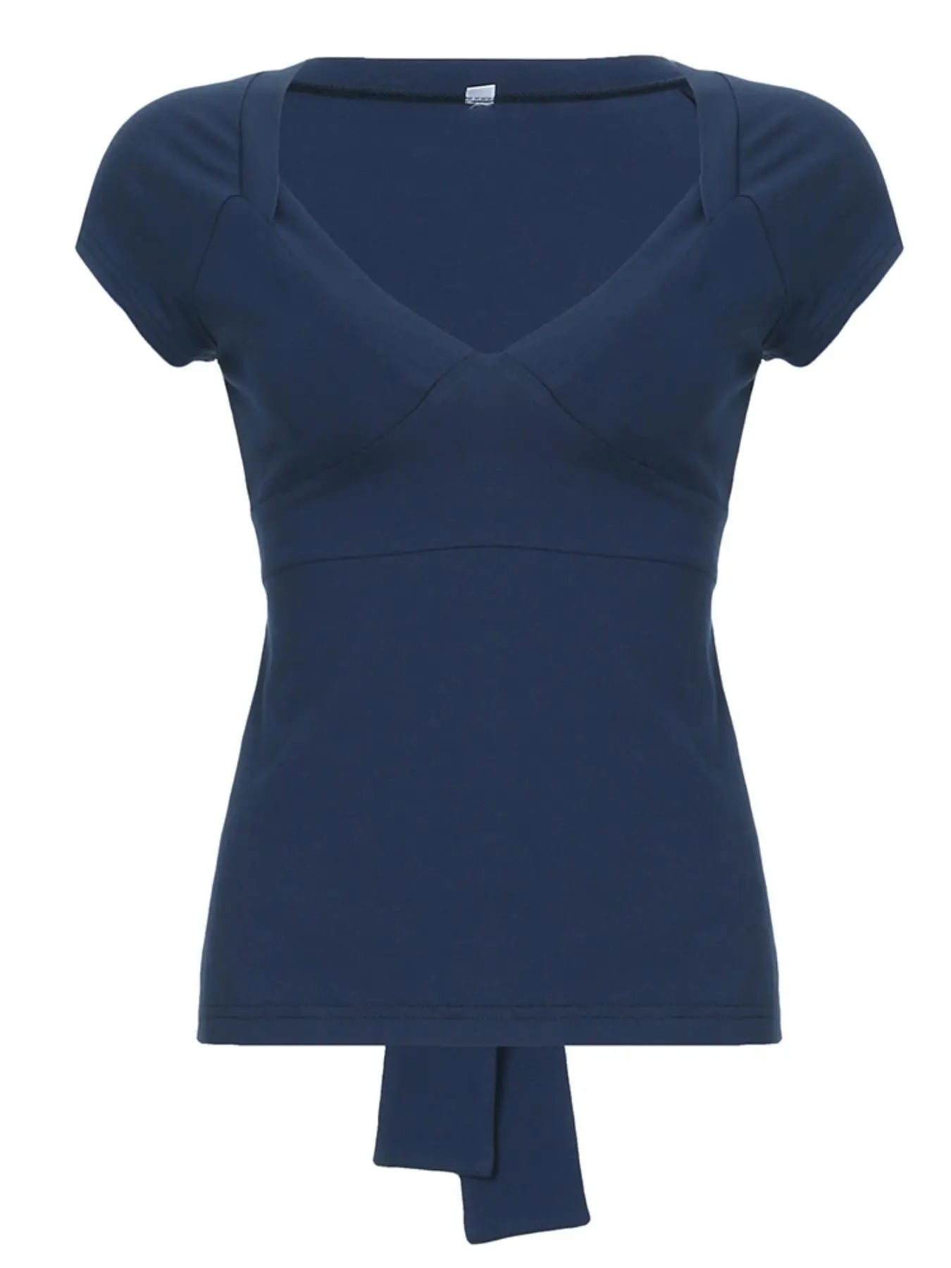 Women's Plain Basic Tee, Casual Short-Sleeve T-Shirt, Ladies' Summer Clothes for Daily Wear, Casual Chic Top, Top