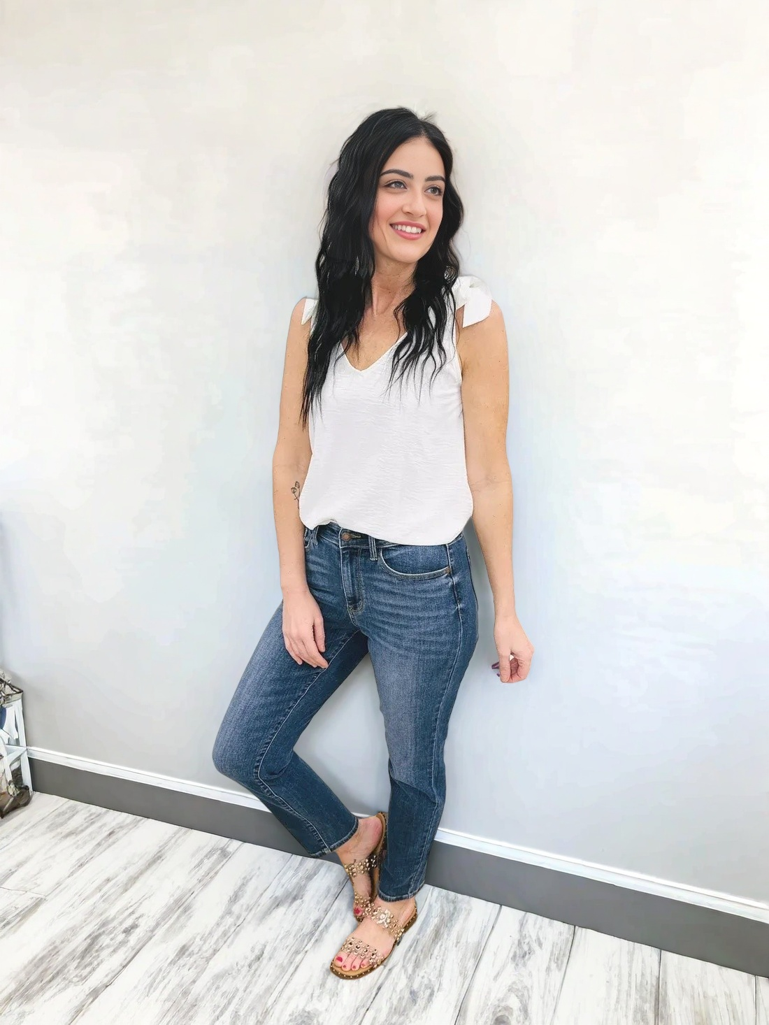 REBLEU Tummy Control Butt Lifting Jeans