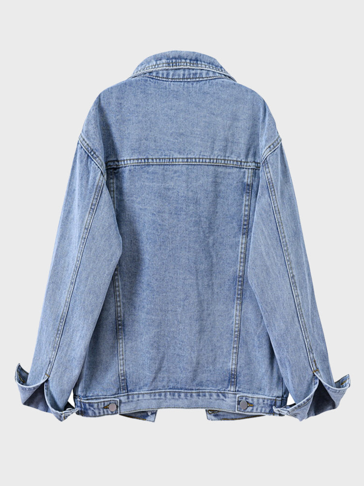 Veste en jean bleu rétro BF