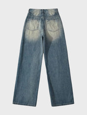 Autumn Mud Wash Straight Jeans