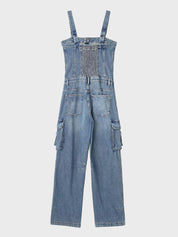 Street Wear Denim Jumpsuit