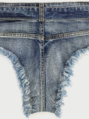 Frayed Mini Shorts