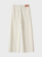 Summer White Wide Leg Jeans