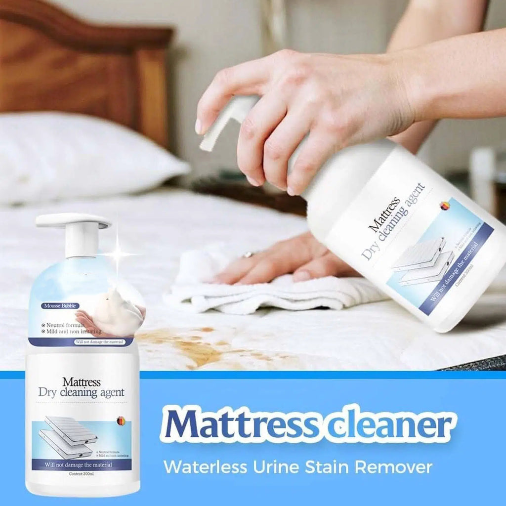Mattress Stain Remover For Bed & Fabric,Powerful Mattress Dry Cleaning Foam,No-Scrub Fabric Spot Remover For Yellow Stain,Gentle Spot Treatment,For Mattress,Couch,Rug,Carpet, Upholstery Stains