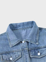 Veste en jean bleu rétro BF