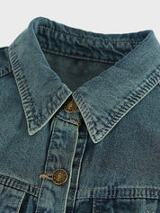 High Waist Denim Jacket