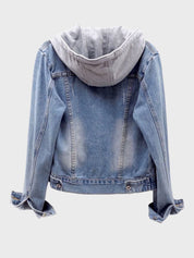 Hooded Denim Jacket