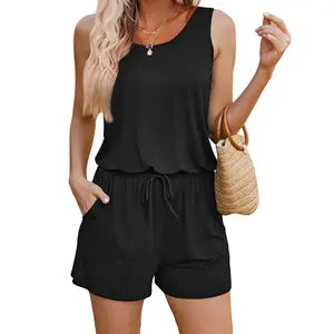 Dokotoo Women's Casual Loose Overalls Jumpsuits One Piece Long Sleeve Wide Leg Long Pant Rompers With Pockets
