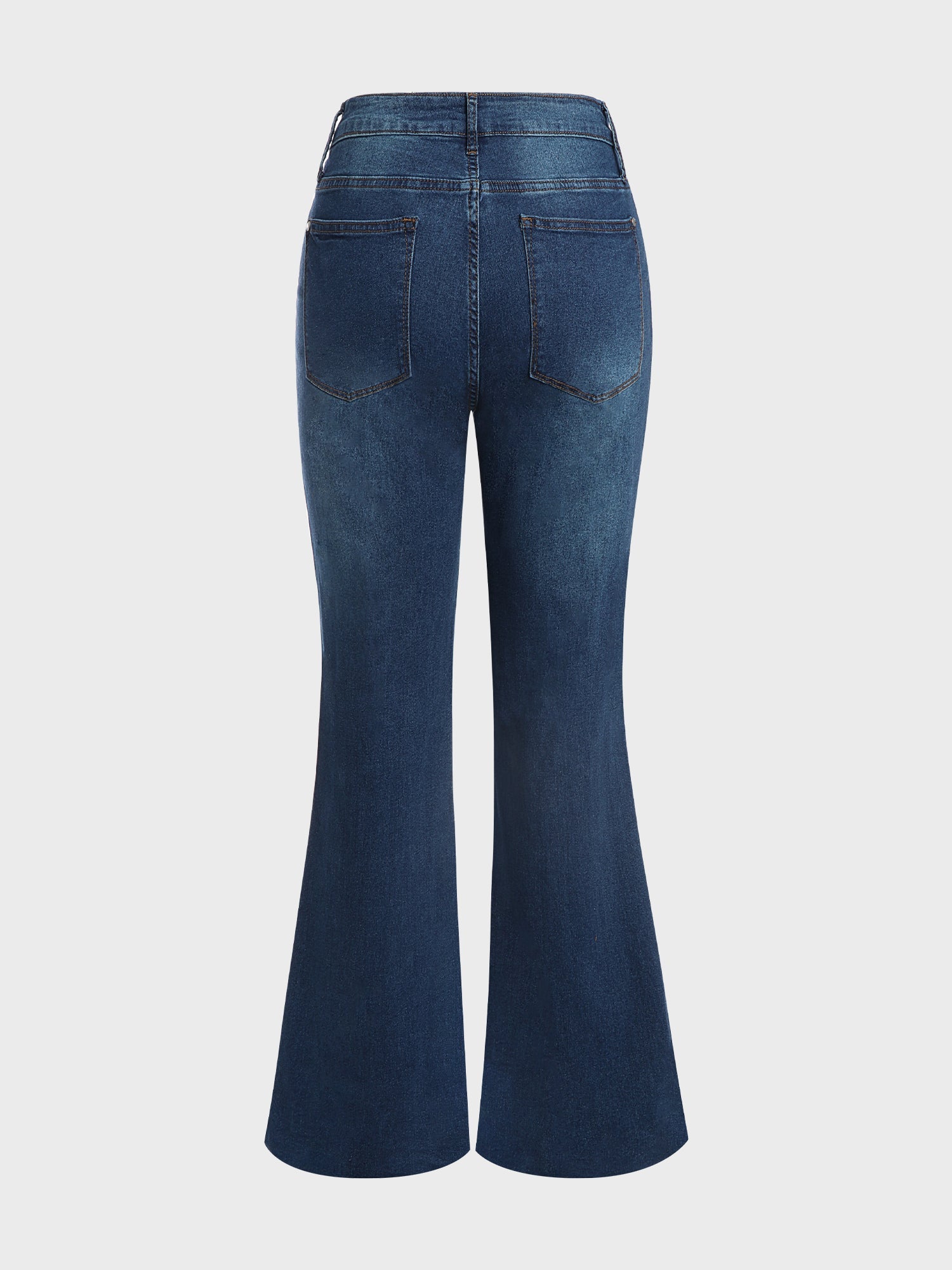 Mid-Rise Tummy Tuck Bootcut Jeans