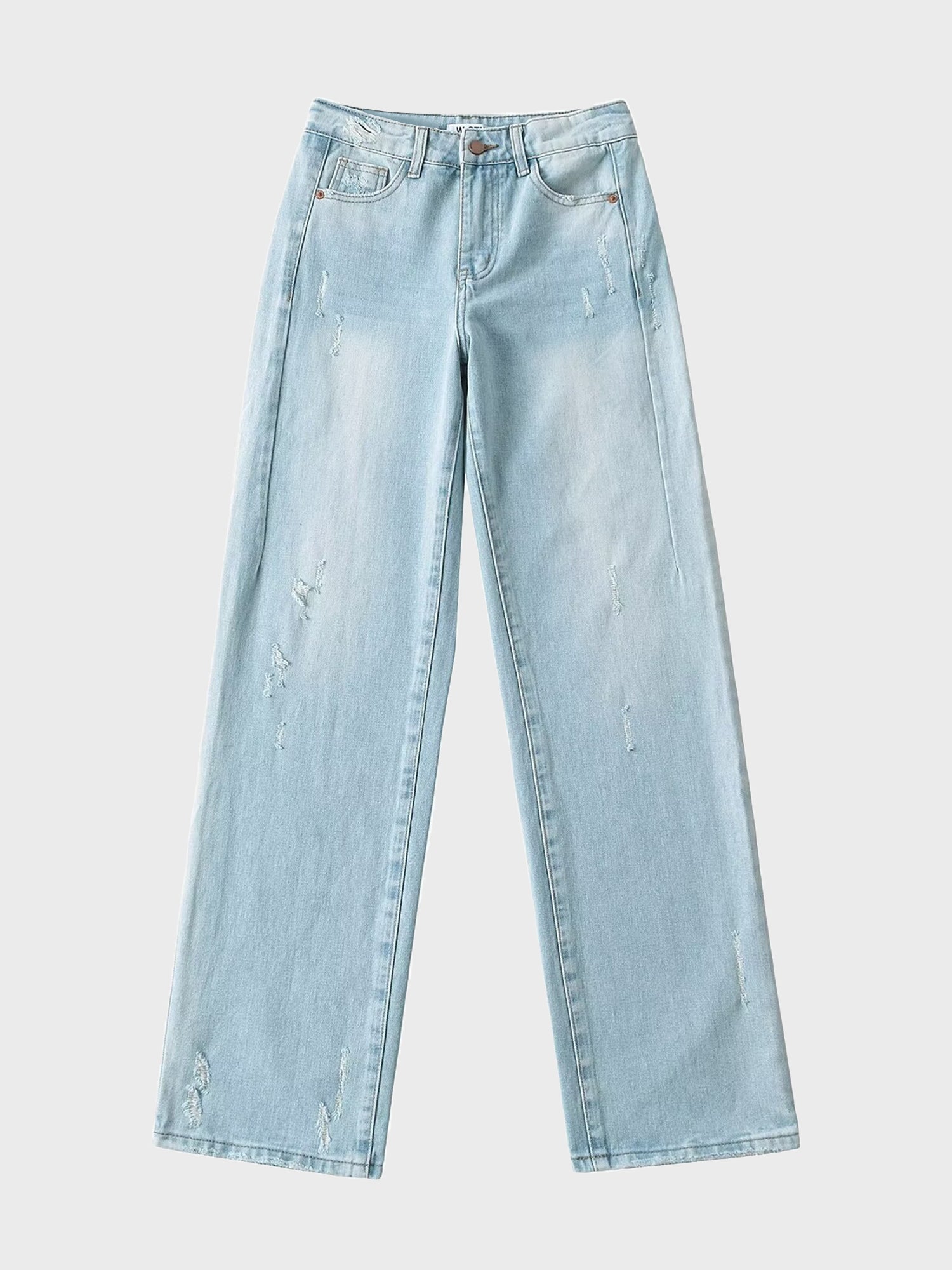 Vintage High Waist Narrow Leg Jeans