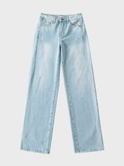 Vintage High Waist Narrow Leg Jeans