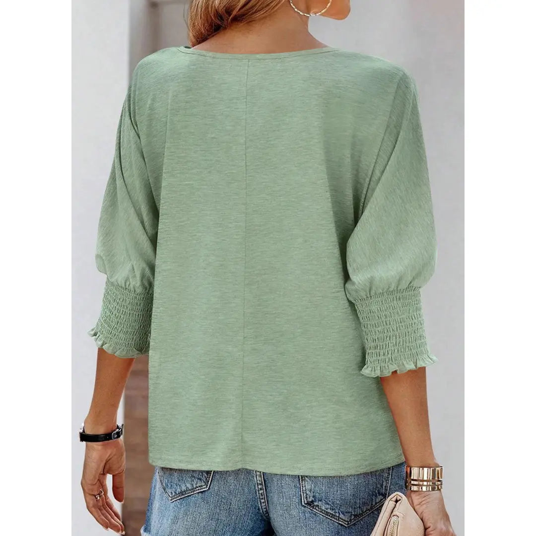 Dokotoo 3/4 Sleeve T-Shirt
