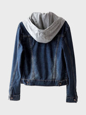 Hooded Denim Jacket