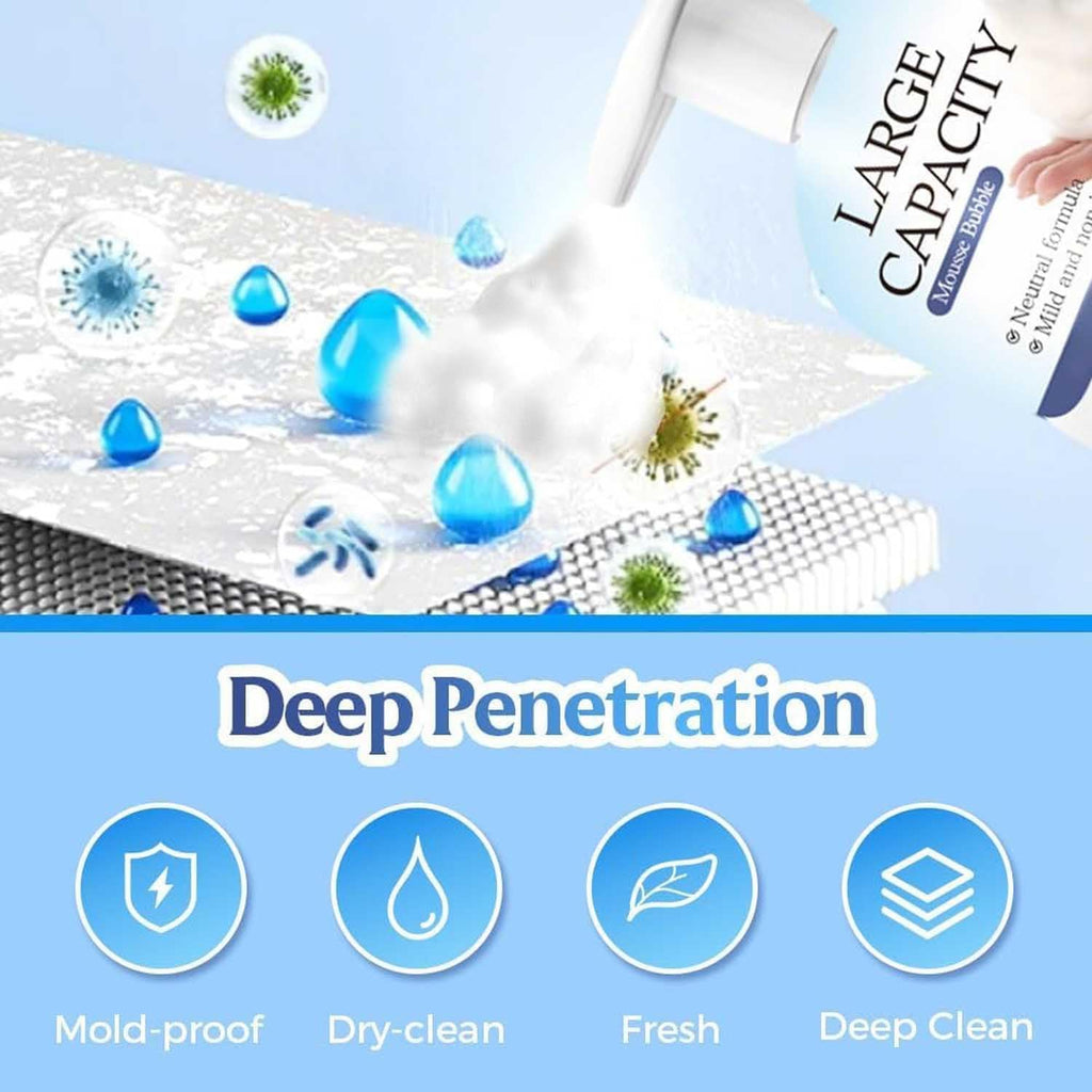Mattress Stain Remover For Bed & Fabric,Powerful Mattress Dry Cleaning Foam,No-Scrub Fabric Spot Remover For Yellow Stain,Gentle Spot Treatment,For Mattress,Couch,Rug,Carpet, Upholstery Stains