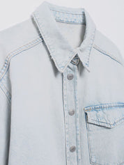 Denim Hole Jacket