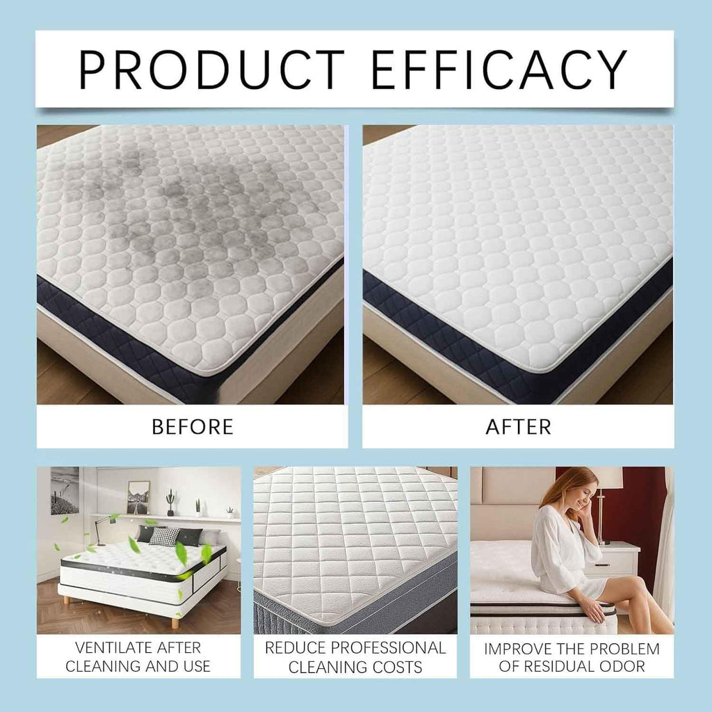 Mattress Stain Remover For Bed & Fabric,Powerful Mattress Dry Cleaning Foam,No-Scrub Fabric Spot Remover For Yellow Stain,Gentle Spot Treatment,For Mattress,Couch,Rug,Carpet, Upholstery Stains