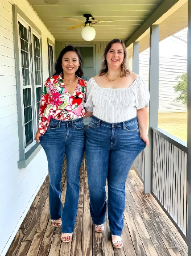 Mid-Rise Tummy Tuck Bootcut Jeans