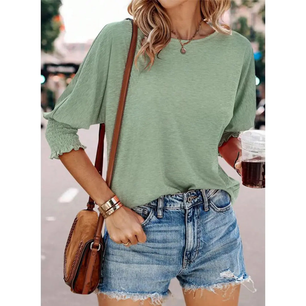 Dokotoo 3/4 Sleeve T-Shirt