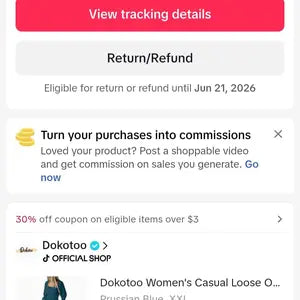 Dokotoo Women's Casual Loose Overalls Jumpsuits One Piece Long Sleeve Wide Leg Long Pant Rompers With Pockets