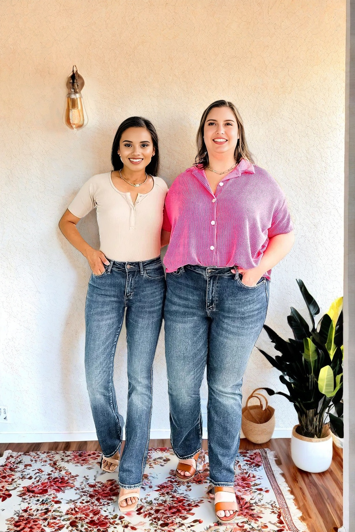 REBLEU Holy Grail Tummy Control Bootcut Jeans