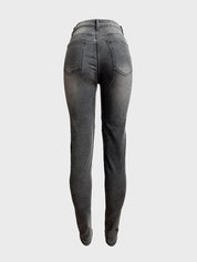 Stretch Moto Skinny Jeans