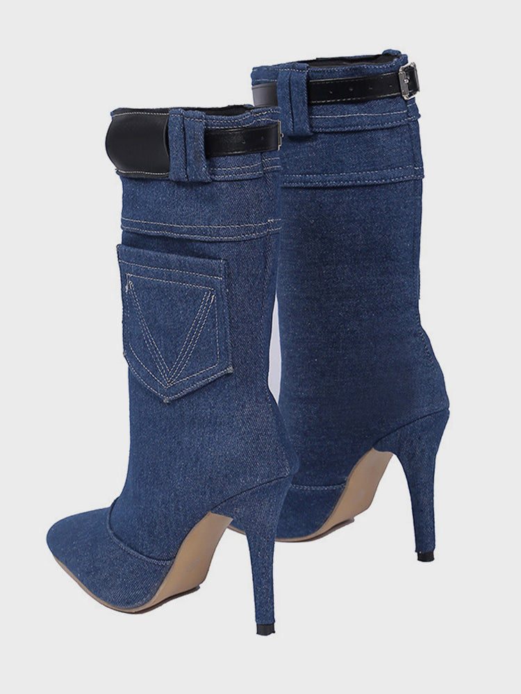 DenimKnight Stilettos