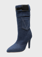 DenimKnight Stilettos