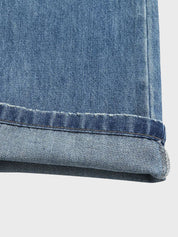 Retro Stitch Flared Jeans