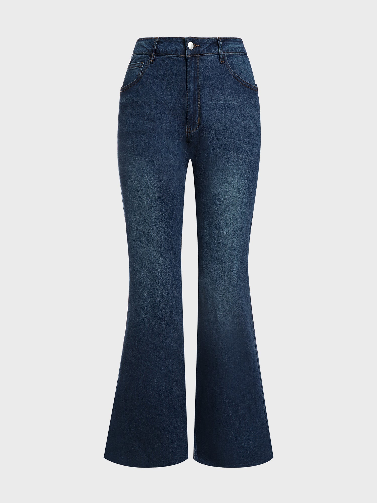 Mid-Rise Tummy Tuck Bootcut Jeans