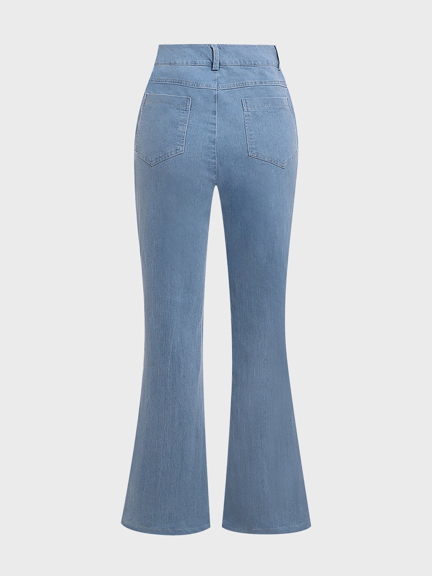 Summer Ultra High Rise Stretch Flare Jeans