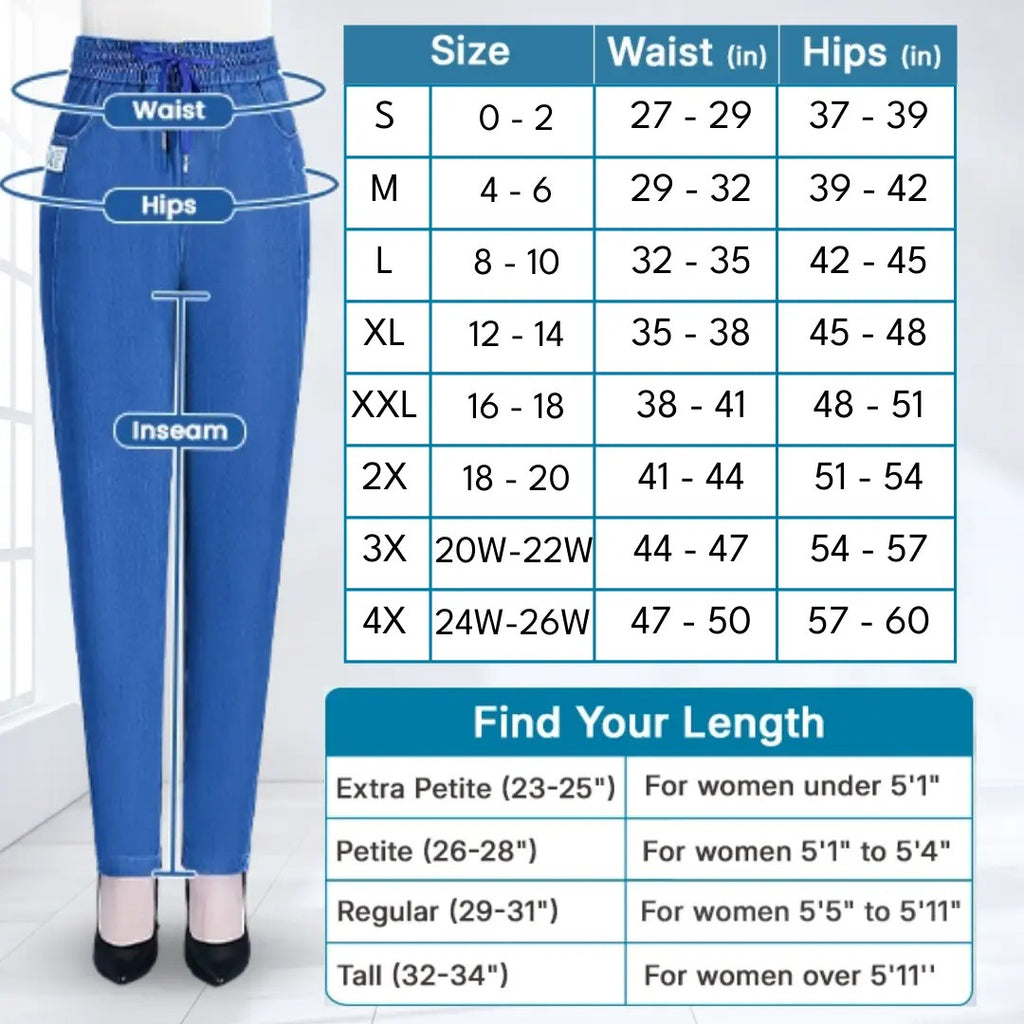 ComfiJeans - Size Chart
