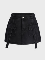 Retro Hip A-Line Skirt