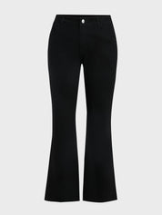 Mid-Rise Tummy Tuck Bootcut Jeans