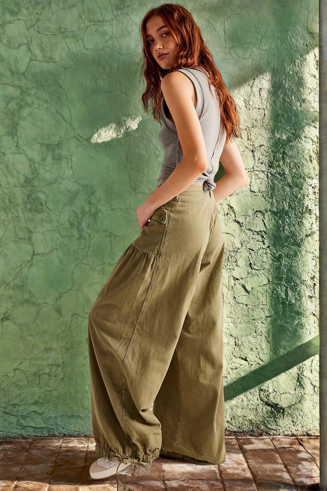 2026 New In Lotus Tube Jeans