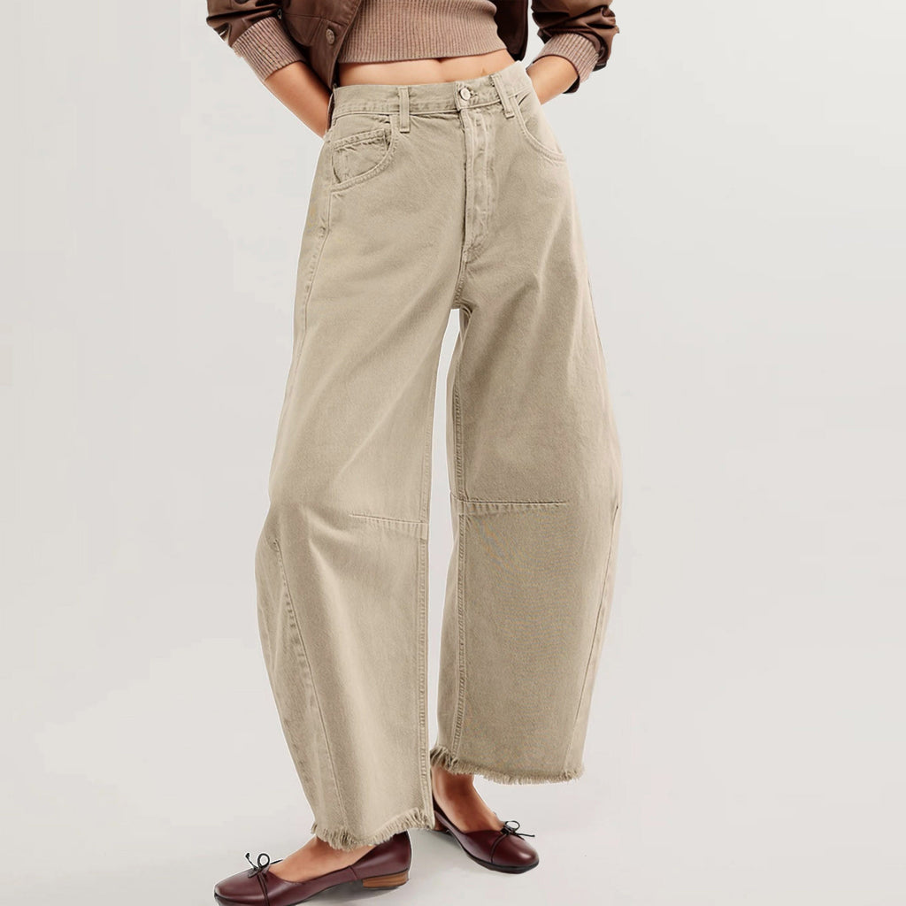 Cropped Jeans for Women y2k Aesthetic Solid Color Low Waist Baggy Denim Trousers 2000s Fashion Boyfriend Tapered Pants